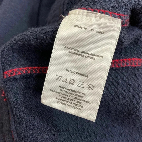 Anthropologie Navy Cropped Pants - Picture 7 of 8